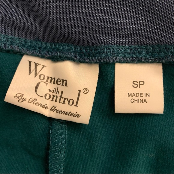 Women with Control Tummy Control TUSHY LIFTER Leggings Sz PS Color Teal - Picture 4 of 7